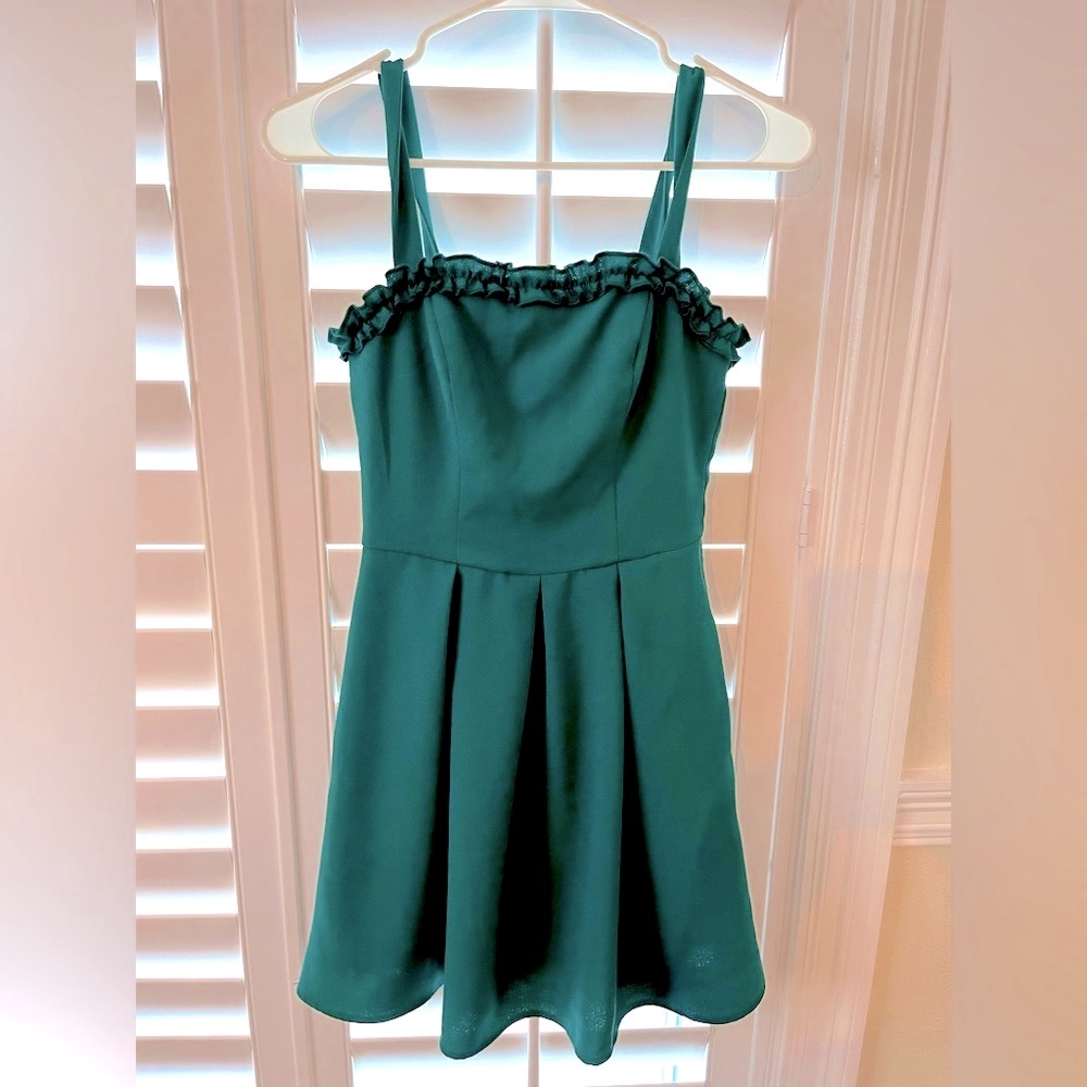 Francesca's Green Party Dress